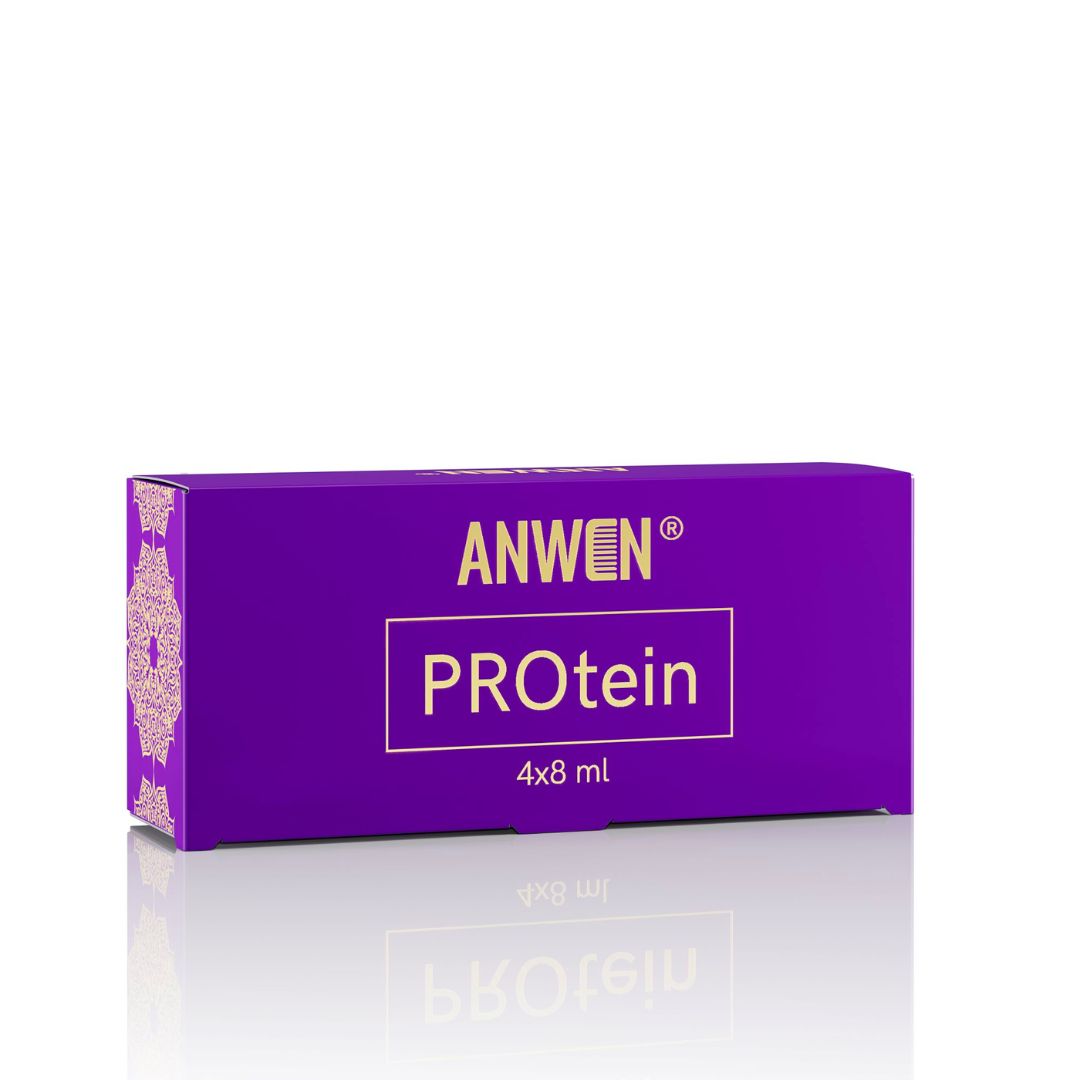 PROTEIN proteinbehandling i ampuller, 4 stykker á 8 ml – Anwen